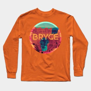 Bryce Canyon National Park Viewpoint Logo Long Sleeve T-Shirt